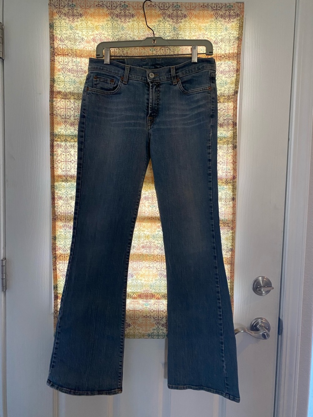 Lucky Brand Women's Dark Blue Flare Jeans